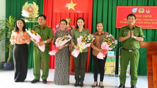 Phụ nữ Công an tỉnh Bình Dương với nhiều hoạt động ý nghĩa, thiết thực