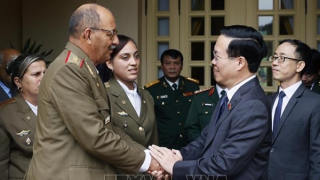 Chủ tịch nước tiếp Thượng tướng Roberto Legrá Sotolongo