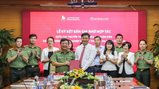 Cục Truyền thông CAND và Ngân hàng Agribank ký kết thỏa thuận hợp tác
