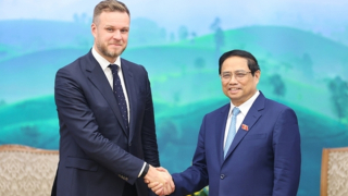 Thủ tướng Phạm Minh Chính tiếp Bộ trưởng Ngoại giao Cộng hòa Lithuania