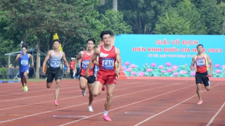 Vận động viên Điền kinh CAND phá kỷ lục Quốc gia, đoạt huy chương Vàng
