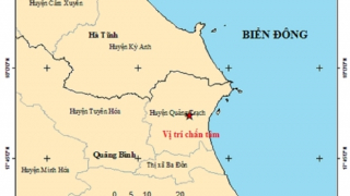 Động đất mạnh 4 độ Richter tại Quảng Bình