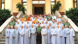 Thứ trưởng Lê Văn Tuyến tiếp Đoàn đại biểu Ni giới Giáo hội Phật giáo Việt Nam