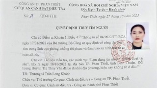 Truy tìm vợ chồng chủ hụi "ôm" 19 tỷ đồng đi khỏi nơi cư trú