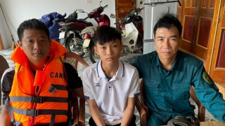 Nam sinh viết thư cảm ơn Công an xã đã liều mình cứu mạng giữa dòng lũ dữ