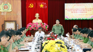 Công an tỉnh Hậu Giang đi đầu trong xây dựng Công an xã đáp ứng yêu cầu, nhiệm vụ trong tình hình mới