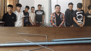 Ngăn chặn nhóm “trẻ trâu” mang hung khí hẹn chém nhau