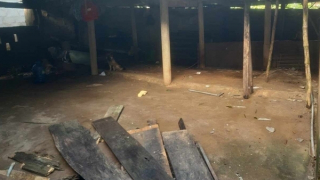 Giếng nước phát nổ, vùi lấp hai vợ chồng