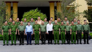 Thứ trưởng Nguyễn Duy Ngọc làm việc với Công an tỉnh Hà Giang