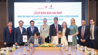Petrovietnam và Equinor thúc đẩy hợp tác trong lĩnh vực năng lượng sạch