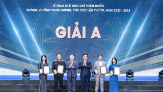 Tôn vinh 54 tác phẩm báo chí tại Giải báo chí toàn quốc phòng, chống tham nhũng, tiêu cực lần thứ tư