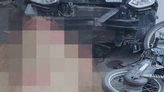 Tạm giữ lái xe vi phạm nồng độ cồn gây tai nạn liên hoàn tại Vĩnh Phúc