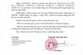 Thu hồi thông báo “lạ” gửi các trường học ở Quảng Trị