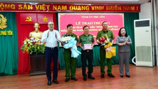 Tỉnh ủy Phú Yên khen thưởng Công an khám phá vụ án ma túy lớn