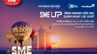 VietinBank tiếp tục giảm lãi suất cho vay doanh nghiệp vừa và nhỏ, chỉ từ 5,9%/năm