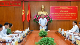 Thực hiện hiệu quả công tác bảo vệ chính trị nội bộ gắn với đặc điểm địa bàn Bà Rịa - Vũng Tàu