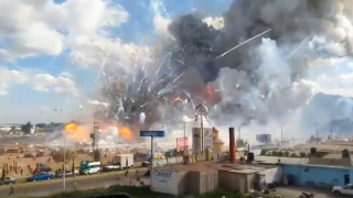 Mexico: Nổ kho pháo hoa của gia đình, 3 cha con thiệt mạng