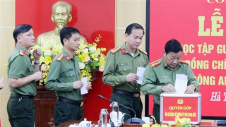 Phát động học tập gương dũng cảm của Thượng úy Trần Trung Hiếu