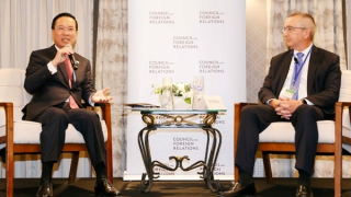 Chủ tịch nước trao đổi chính sách tại Hội đồng Quan hệ đối ngoại Hoa Kỳ