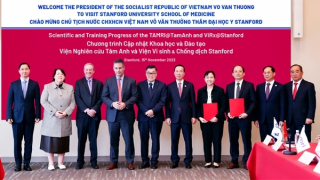 Chủ tịch nước chứng kiến công bố đào tạo xét nghiệm viêm gan D đầu tiên cho Việt Nam