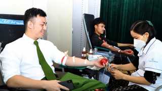 CBCS Công an tỉnh Yên Bái hiến 150 đơn vị máu