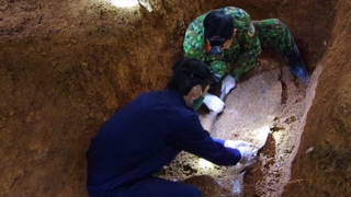 Phát hiện, cất bốc 7 hài cốt liệt sĩ tại Quảng Bình