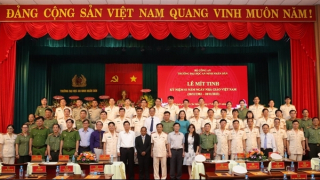 Trao danh hiệu, phần thưởng tặng nhiều tập thể, cá nhân Đại học ANND