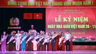 Phát triển Học viện ANND trở thành cơ sở giáo dục đại học đạt chuẩn Quốc gia