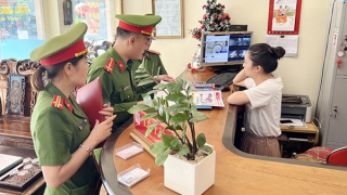 Công an phường điển hình kiểu mẫu ở phố núi Tây Bắc