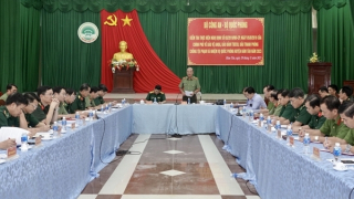 Kiểm tra công tác phối hợp bảo đảm an ninh, quốc phòng ở Bình Thuận