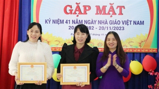 BHXH tỉnh Đắk Lắk biểu dương, khen thưởng trường Tiểu học Tô Hiệu