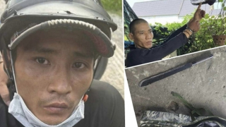 Nhảy xuống mương nước né nhát dao chí mạng của nhóm cướp