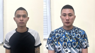 Khóa tay hai tên cướp ngay tại phòng trọ