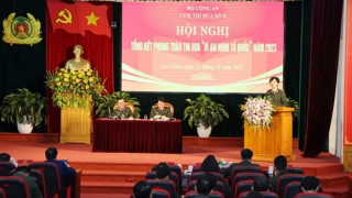 Cụm thi đua số 2 tổng kết phong trào thi đua “Vì an ninh Tổ quốc” năm 2023