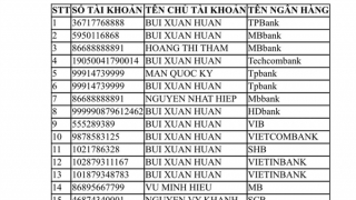 Tìm người dân bị lừa đảo liên quan đến tài khoản “Huấn Hoa Hồng”