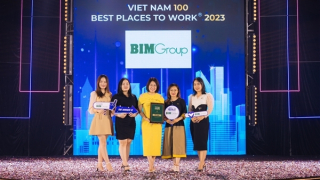 BIM Group được vinh danh trong Top 100 Nơi làm việc tốt nhất Việt Nam