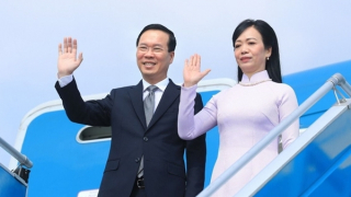 Chủ tịch nước Võ Văn Thưởng lên đường thăm chính thức Nhật Bản
