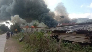 Cháy nhà bán trú khiến một học sinh lớp 9 tử vong