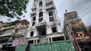 Hà Nội kiểm tra biệt thự có dấu hiệu vi phạm xây dựng tại phố Đội Cấn