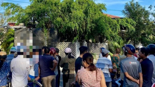 Người đàn ông tử vong trong tư thế treo cổ