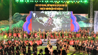 Gần 700 cán bộ, chiến sĩ CAND biểu diễn tại Ngày hội văn hóa các dân tộc Tây Nguyên