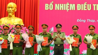 Công an Đồng Tháp bổ nhiệm 160 Điều tra viên ở Công an cấp xã