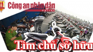 Công an phường Thịnh Liệt tìm chủ sở hữu xe Honda Wave