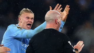 Man City bị cầm hoà, Haaland nổi cơn thịnh nộ với trọng tài