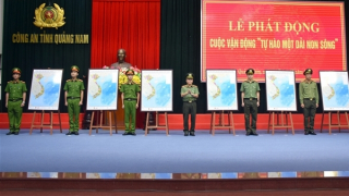 Công an Quảng Nam thực hiện cuộc vận động “Tự hào một dải non sông”