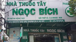 Hàng loạt nhà thuốc và công ty dược - mỹ phẩm bị xử phạt nặng