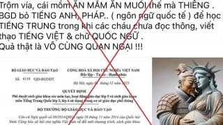 Bộ GD&ĐT đề nghị điều tra thông tin xuyên tạc việc phê duyệt SGK