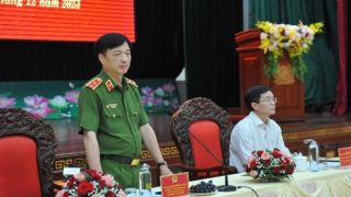 Thứ trưởng Nguyễn Duy Ngọc kiểm tra công tác tại Công an Đắk Lắk