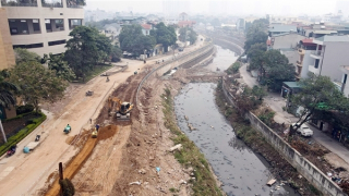 Dự án thoát nước 7.000 tỷ phía Tây Hà Nội nhiều năm vẫn dở dang