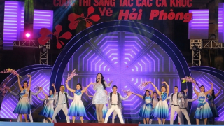 Trao thưởng cho 9 tác phẩm đoạt giải Cuộc thi sáng tác các ca khúc về Hải Phòng